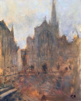 Norwich Cathedral
16" x 12" (40 x 30 cms)