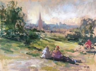 Moushold Heath
Norwich
12" x 16" (30 x 40 cms)