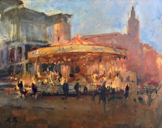 Christmas carousel
Norwich
8" x 10" (20 x 25 cms)