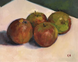 Apples
8" x 10" (20 x 25 cms)