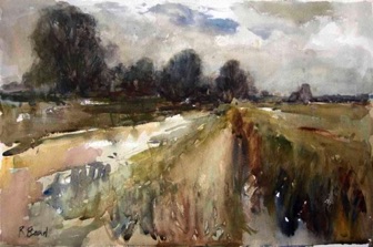 Road to St Benets Abbey
Norfolk
13" x 20" (33 x 50 cms)
